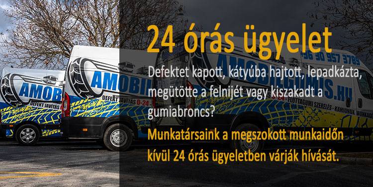 24 órás ügyelet